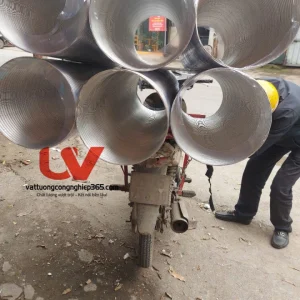 Ở đây bán ống nhôm nhún D300 dùng thoát hơi nóng bếp công nghiệp uy tín