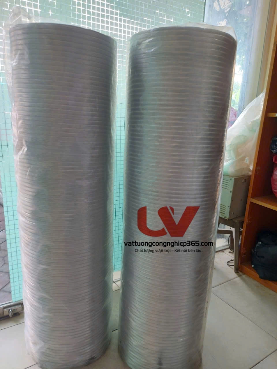 Cung cấp ống nhôm nhún D300 thông gió tòa nhà giá rẻ
