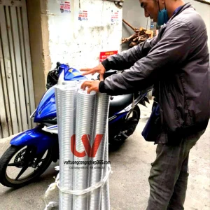 Cung cấp ống nhôm nhún hút khí nóng, hút khói bếp