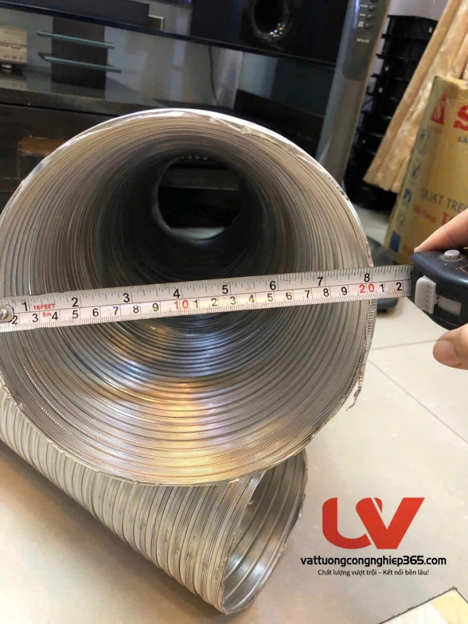 Cung cấp ống nhôm nhún phi 200 chịu nhiệt độ cao chống cháy tại Hồ Chí Minh