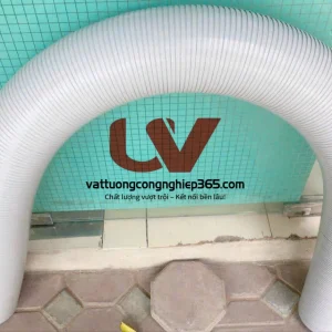 Bán ống nhựa co giãn đàn hồi D150 dẫn gió lạnh máy làm mát nhà xưởng