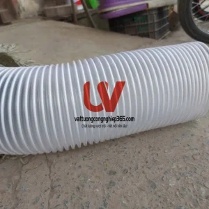Phân phối ống nhựa lò xo phi 200 dùng hut bụi gỗ, trấu, xi măng.