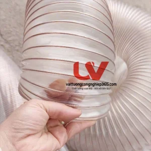 Ống nhựa lõi đồng phi 114 hút mùn cưa, trấu, xi măng, bụi vải, giấy