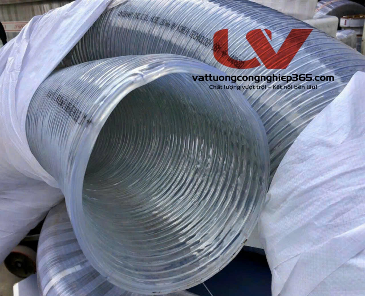 Cung cấp Ống nhựa lõi kẽm D127 chịu áp lực cao, chịu mài mòn