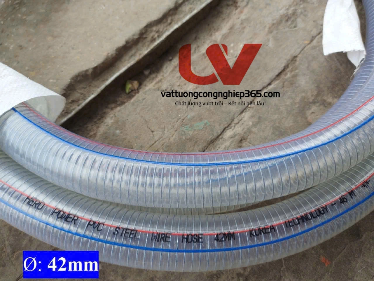 Cung cấp ống nhựa lõi thép dẫn xăng dầu phi 42 uy tín