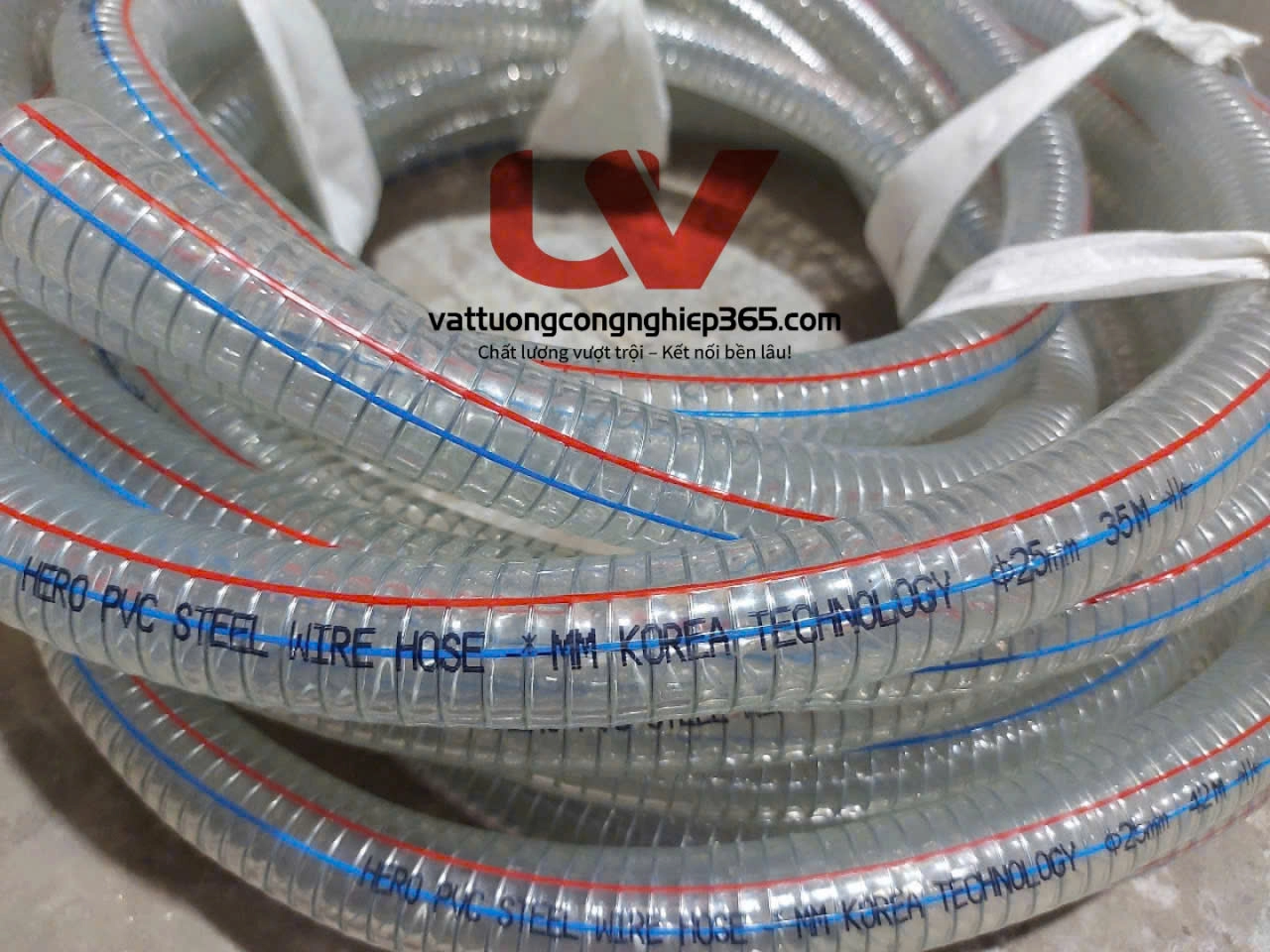 Tổng kho phân phối ống nhựa lõi thép phi 25 chịu dầu