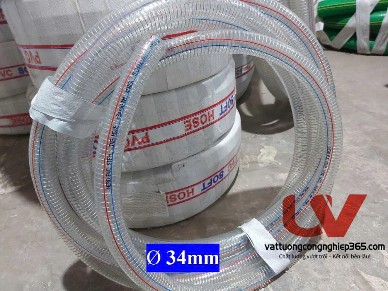 Địa chỉ cung cấp ống nhựa lõi thép phi 34 dẫn xăng dầu uy tín