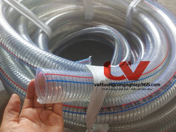 Tổng kho phân phối ống nhựa mềm lõi thép phi 42 tại Hà Nội