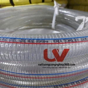 Nơi bán ống nhựa mềm gân thép phi 60 dẫn hóa chất lỏng uy tín