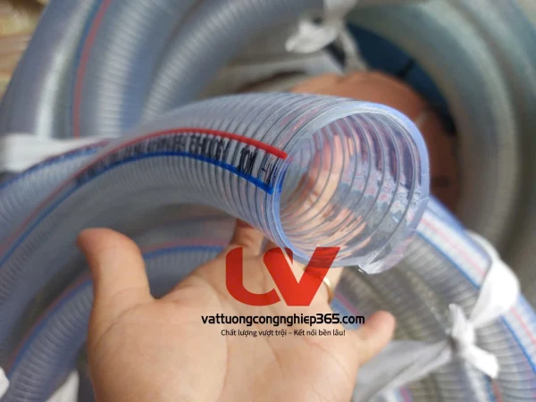 Phân phối ống nhựa mềm lõi thép phi 48 dẫn hóa chất lỏng