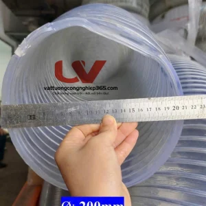 Địa chỉ bán ống nhựa mềm lõi thép phi 200 chịu mài mòn, áp lực cao