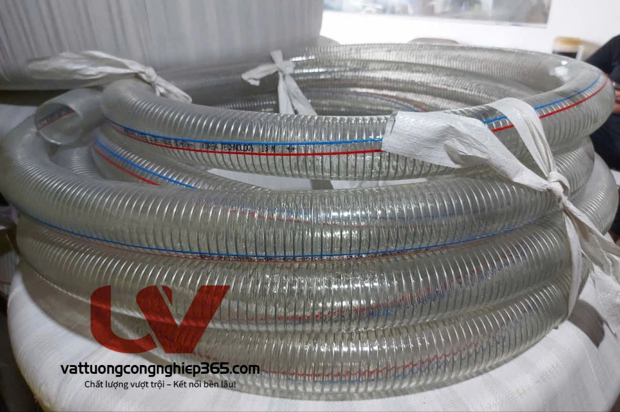 Cung cấp ống mềm lõi thép phi 48 dẫn hóa chất lỏng