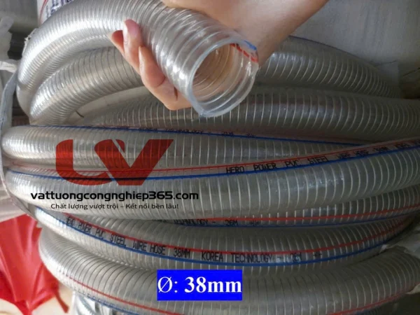 Phân phối ống nhựa mềm xoắn kẽm phi 38 tại Hồ Chí Minh