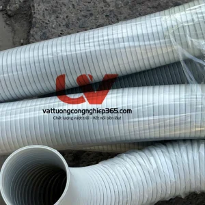 Mua ống nhựa nhún D200 dẫn khí lạnh làm mát nhà xưởng, máy móc
