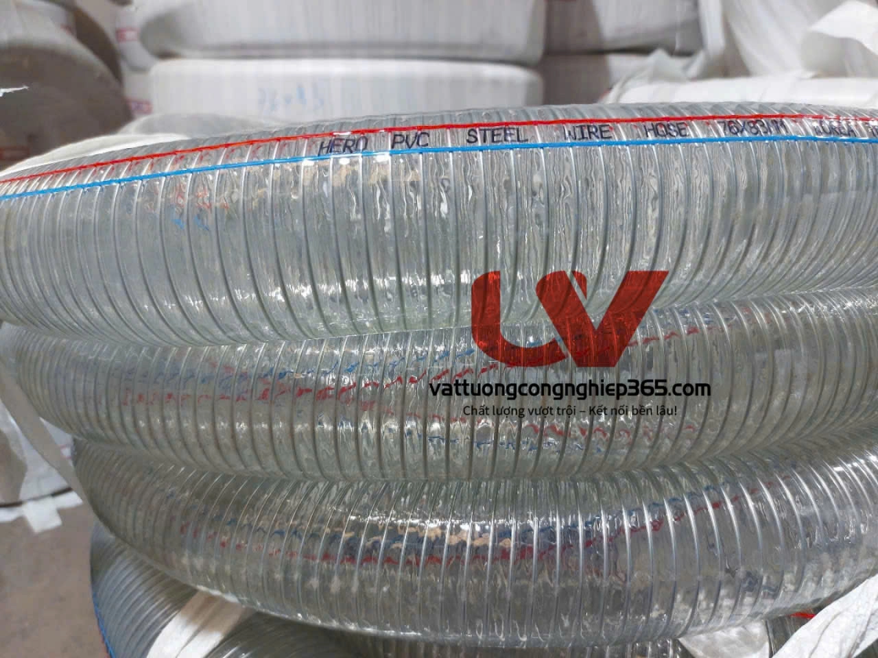 Cung cấp ống nhựa pvc lõi thép D76 dùng dẫn xăng dầu uy tín