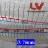 Phân phối ống nhựa pvc lõi thép phi 76 dẫn xăng dầu