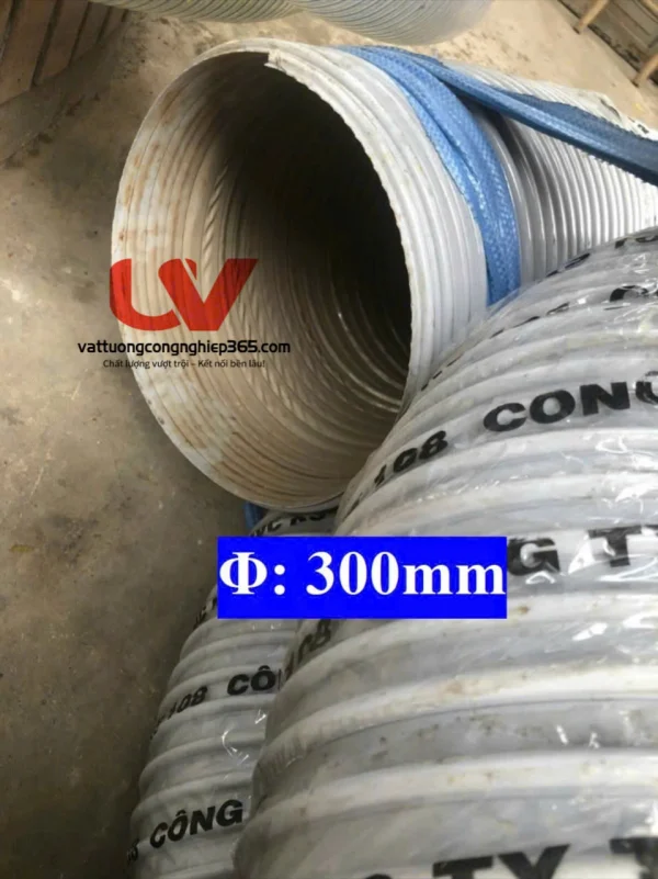 Phân phối ống nhựa ruột gà hút bụi phi 300 giá rẻ