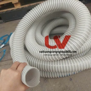 Phân phối ống nhựa ruột gà D60 lắp máy hút bụi CNC