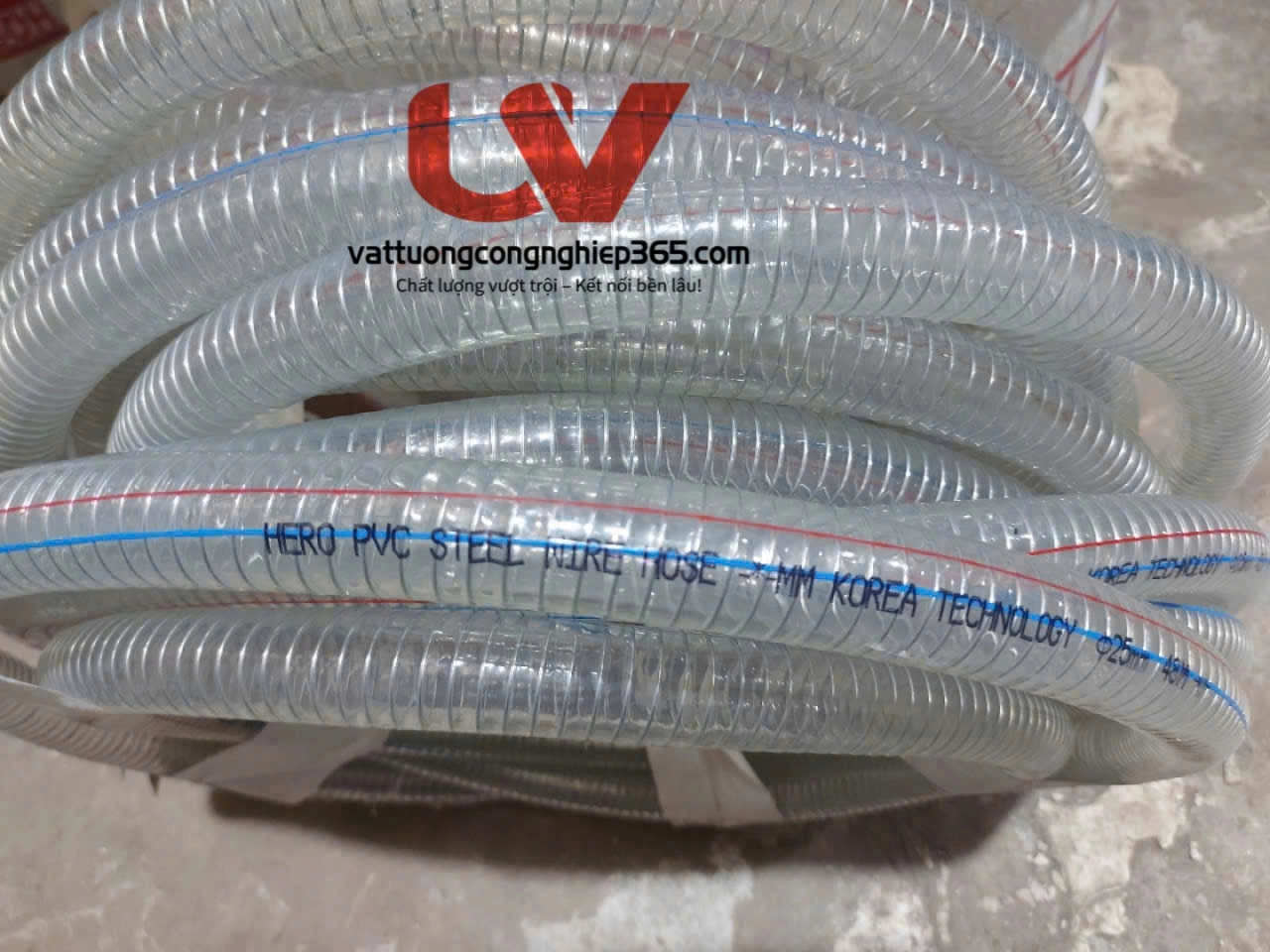Phân phối ống nhựa xoắn kẽm phi 25 tại Hồ Chí Minh
