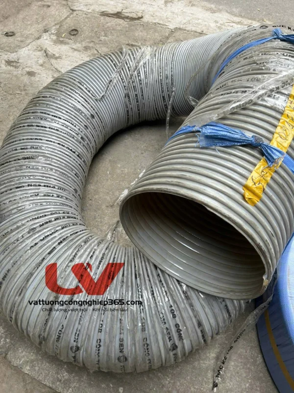 Phân phối ống sun mềm lắp quạt hút bụi công nghiệp phi 400 tại Hồ Chí Minh