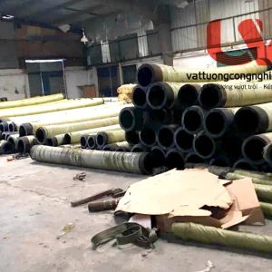Kho ống cao su bơm hút nước bùn cát