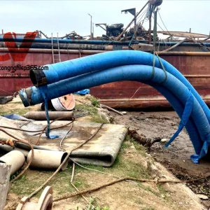 Ống cao su hút cát 220, ống cao su hút cát lõi thép 220