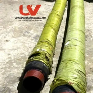 Sùng hút cát phi 200 gắn hai đầu sắt dài 10m