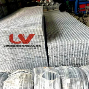 sản xuất tấm lưới hàn 3ly ô 50x50mm, kích thước 1mx2m, 1mx3m