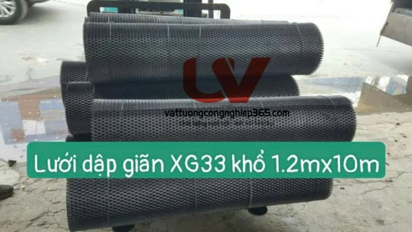 Sản xuất lưới thép dập giãn XG33 uy tín