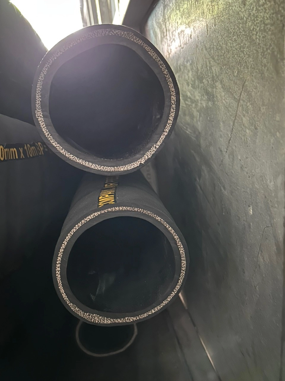 Cung cấp ống cao su bố vải phi 170 xả cát, bùn, nước chịu mài mòn