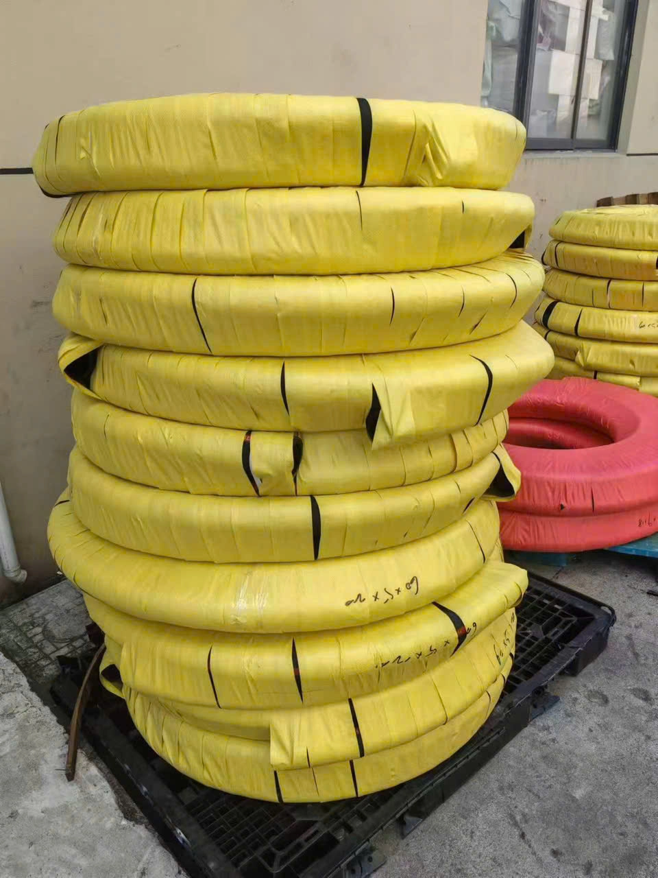 Phân phối ống cao su bố vải dẫn xả nước, bùn, cát, chịu mài mòn