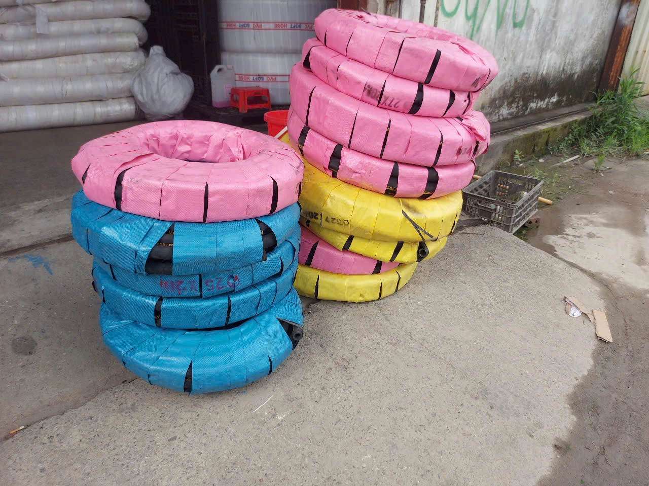 Cung cấp ống cao su bố vải phi 16 dẫn nước, dẫn dầu, dẫn hóa chất lỏng